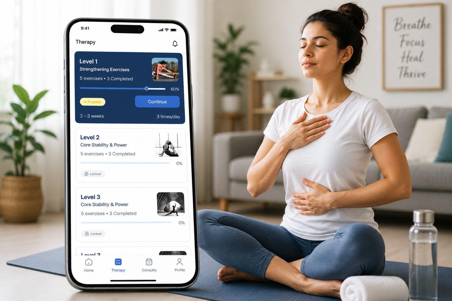 Patient Mobile Therapy App